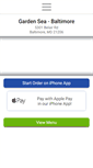 Mobile Screenshot of gardenseabaltimore.com